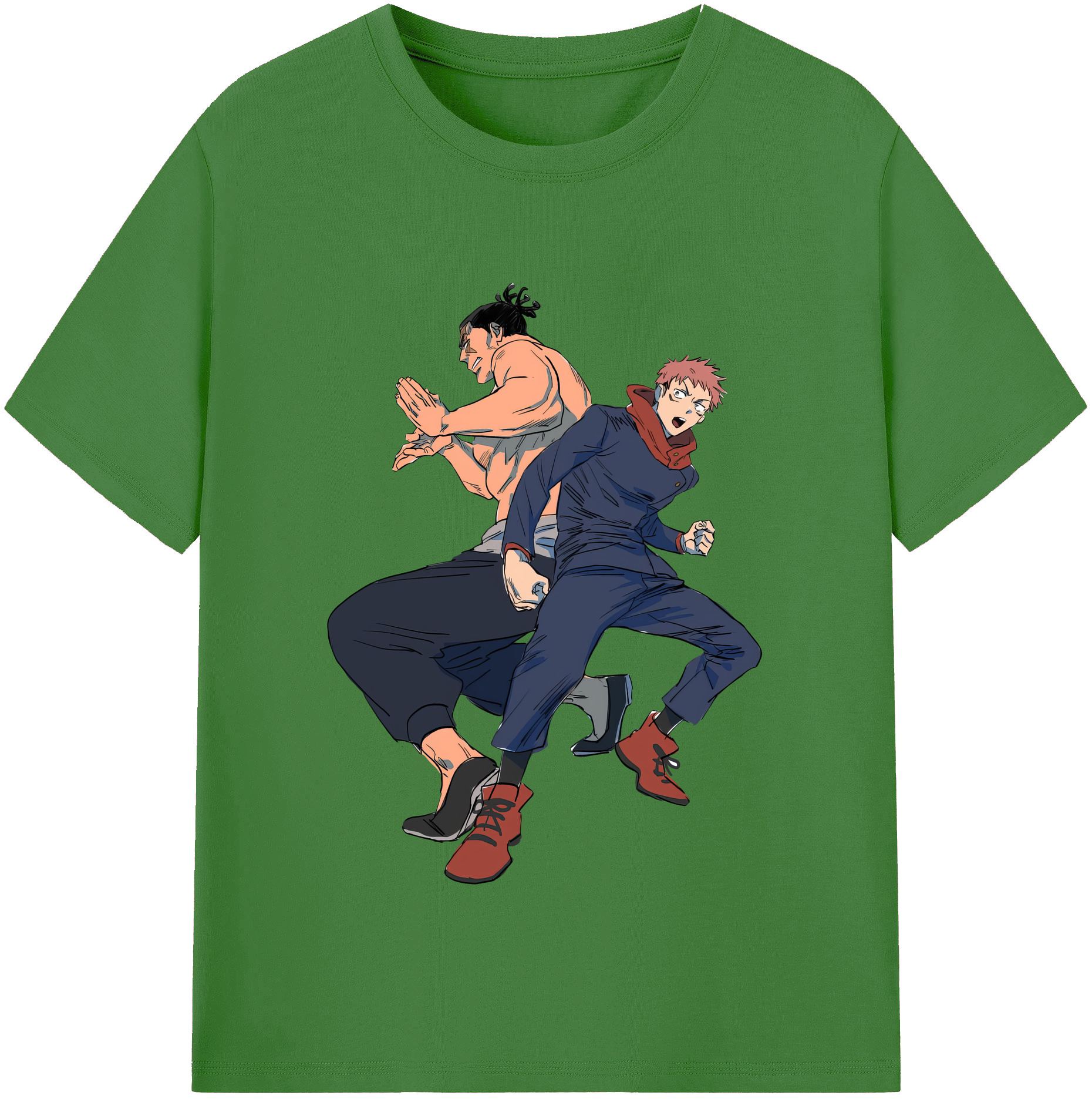 （画像用） 呪術廻戦 Jujutsu Kaisen レディースカジュアルプリントTシャツ（綿100％）